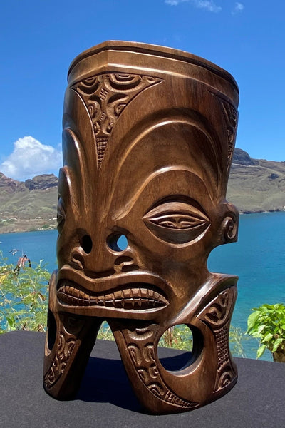 Marquesan mask - Cannibal Art