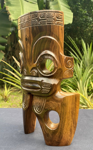 Marquesan mask - Cannibal Art