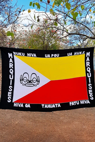 Marquesan pareo - Cannibal Art