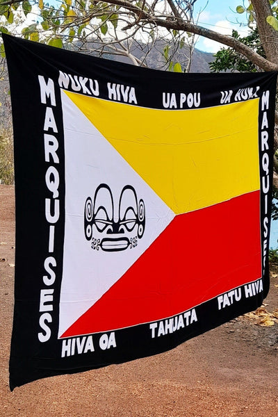 Marquesan pareo - Cannibal Art