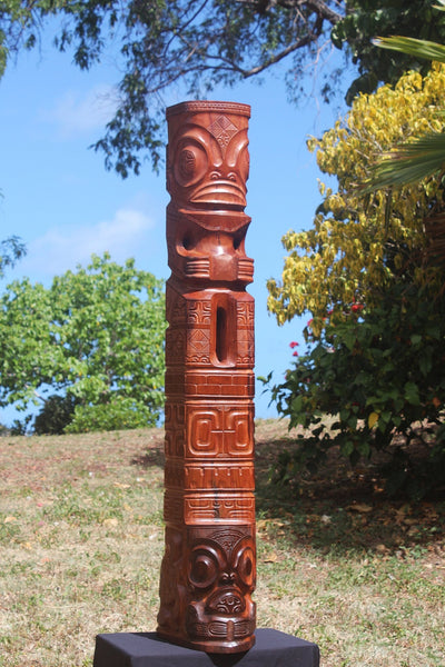 Marquesan pole - Cannibal Art