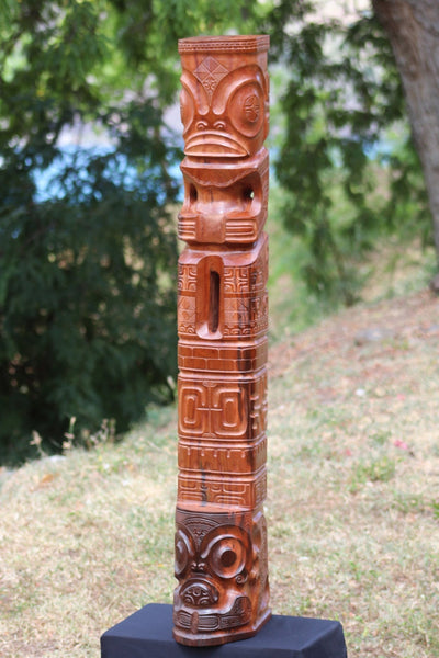 Marquesan pole - Cannibal Art