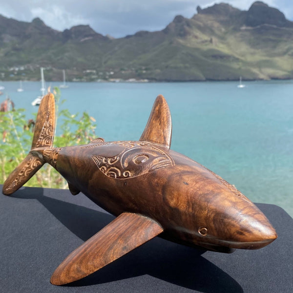 Marquesan shark - Cannibal Art