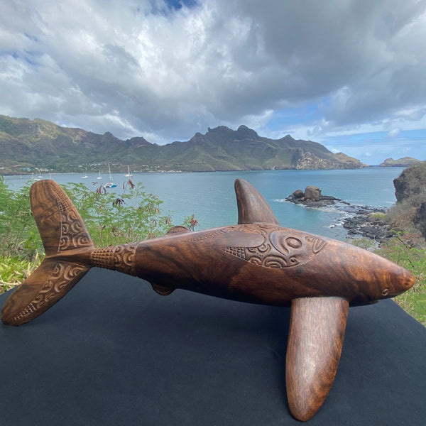 Marquesan shark - Cannibal Art