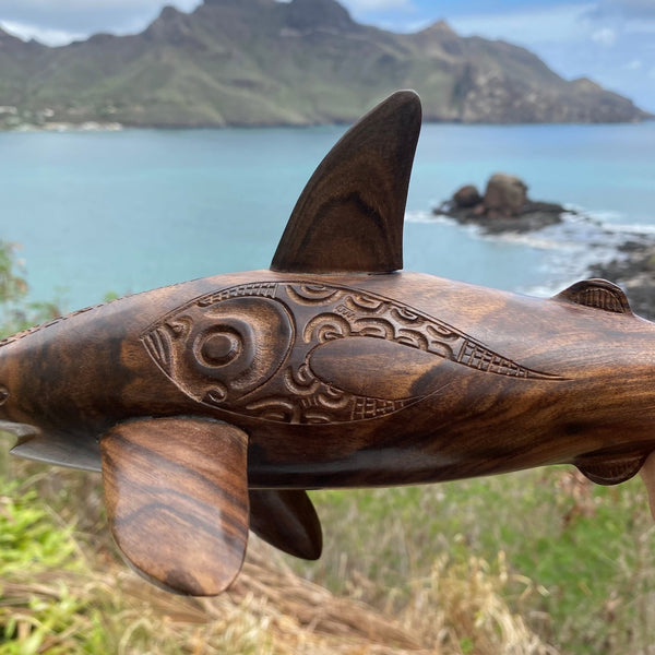Marquesan shark - Cannibal Art