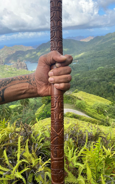 Marquesan Spear - Cannibal Art