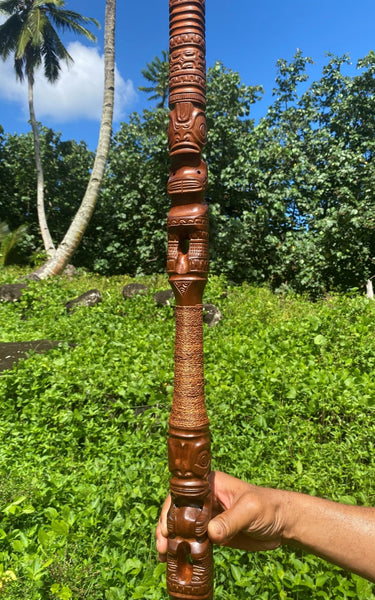 Marquesan Spear (Taa Keho) - Cannibal Art