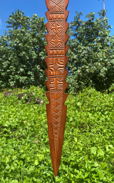 Marquesan Spear (Taa Keho) - Cannibal Art