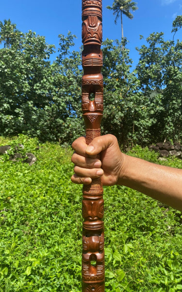 Marquesan Spear (Taa Keho) - Cannibal Art