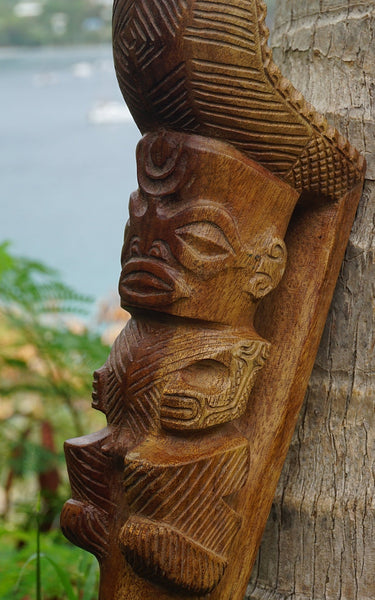 Marquesan stilt step - Cannibal Art