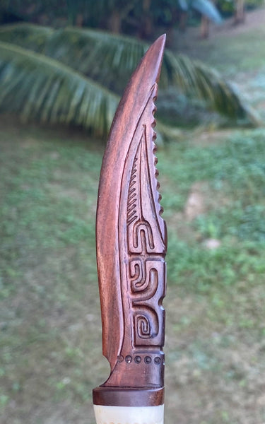Marquesan Tiki Knife - Cannibal Art