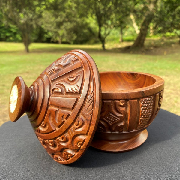 Marquesan Treasure Box - Cannibal Art