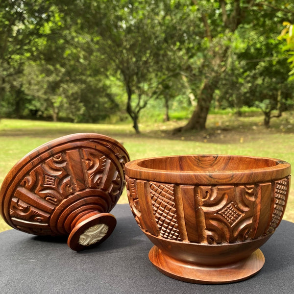 Marquesan Treasure Box - Cannibal Art