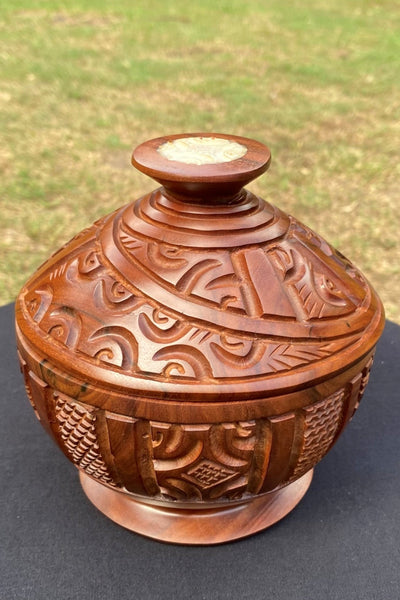 Marquesan Treasure Box - Cannibal Art