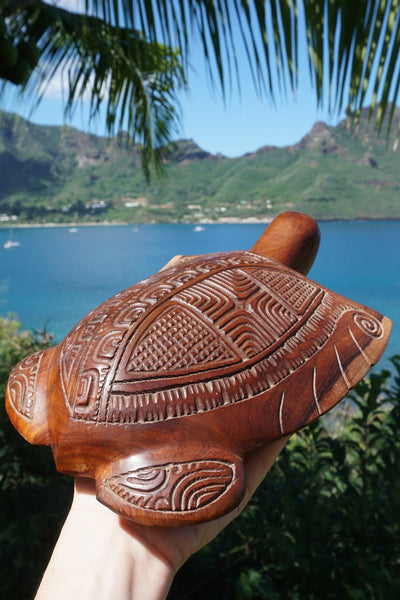 Marquesan turtle (Honu) - Cannibal Art