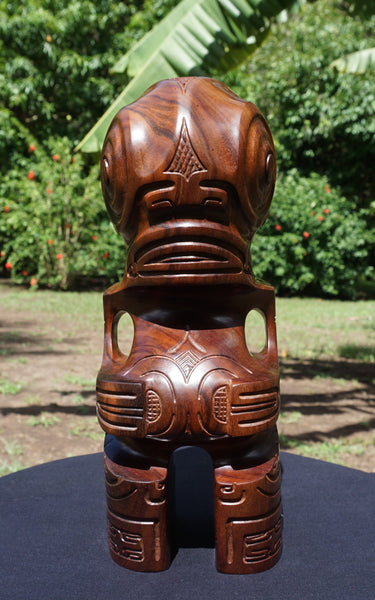 Marquesan tiki statue