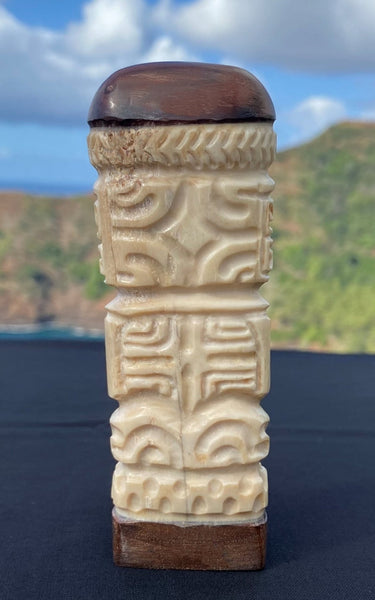 Mini Tiki Sculpture - Cannibal Art