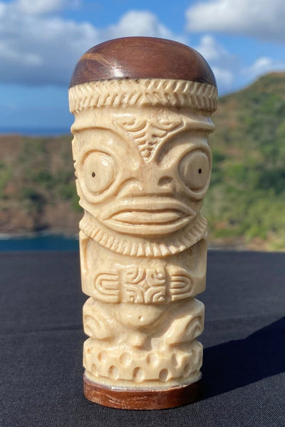 Mini Tiki Sculpture - Cannibal Art