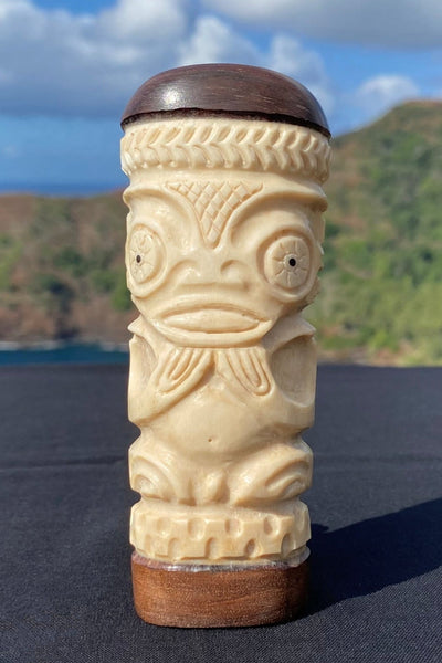 Mini Tiki Sculpture - Cannibal Art