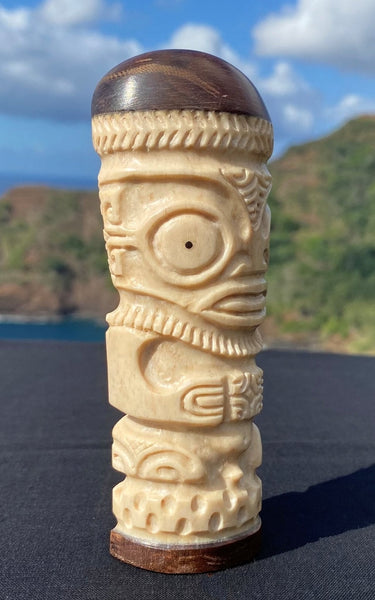Mini Tiki Sculpture - Cannibal Art