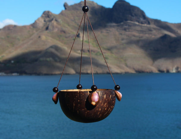 Pora ii (Purple cowry bowl) holder - Cannibal Art