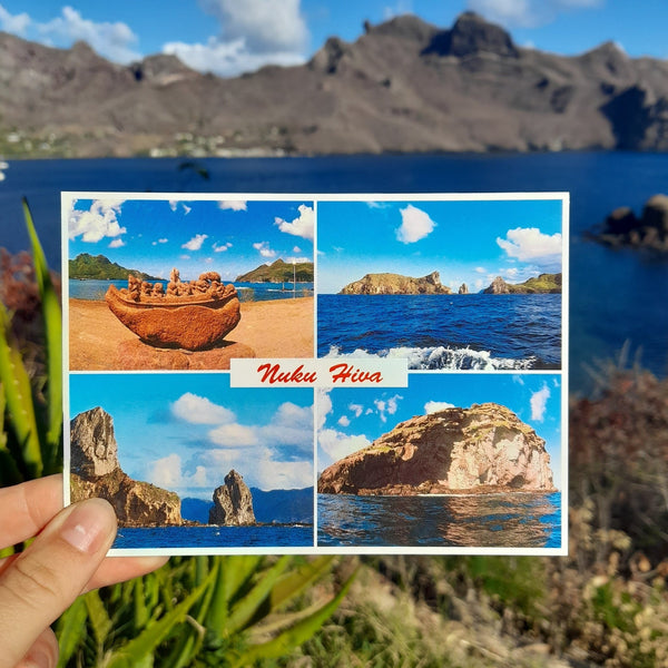 Postcards from Nuku Hiva Island - Cannibal Art