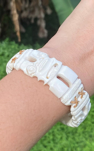 Tiki bracelet - Cannibal Art