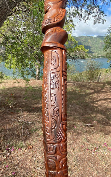 Tiki wall decoration ∿ 1 - Cannibal Art