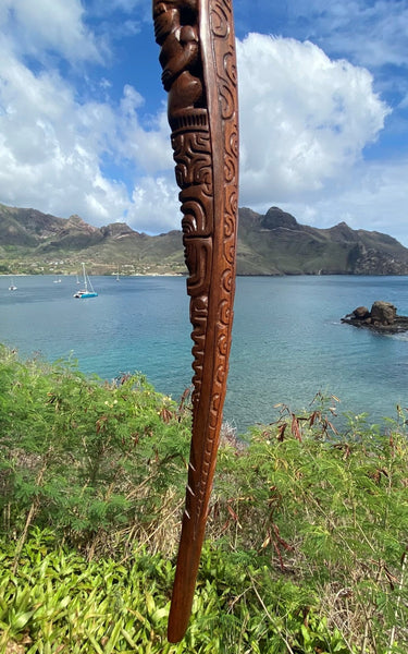 Tiki wall decoration ∿ 2 - Cannibal Art