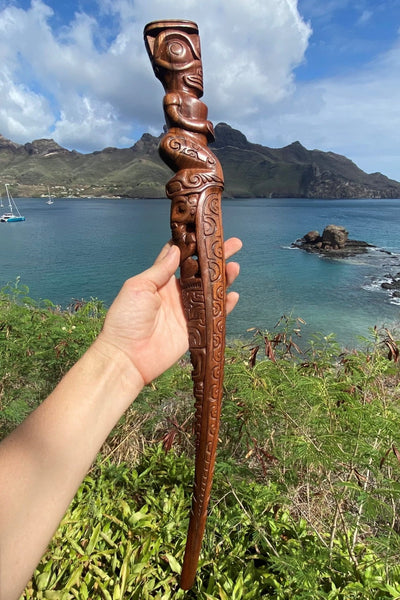 Tiki wall decoration ∿ 2 - Cannibal Art