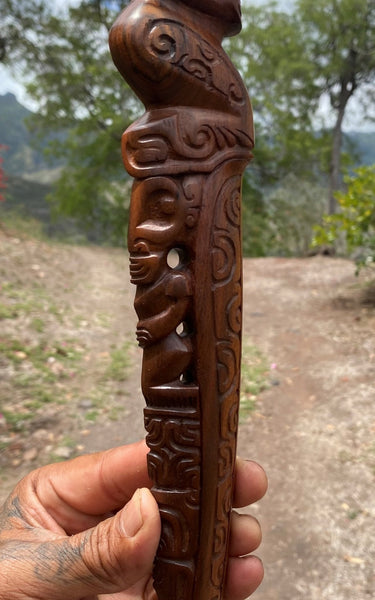 Tiki wall decoration ∿ 2 - Cannibal Art