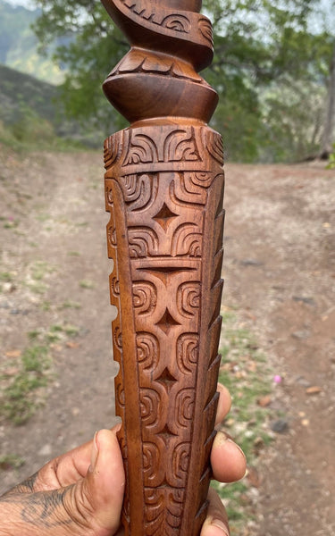 Tiki wall decoration ∿ 3 - Cannibal Art