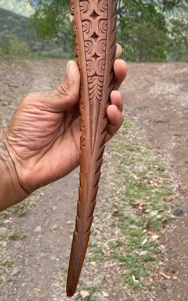 Tiki wall decoration ∿ 3 - Cannibal Art