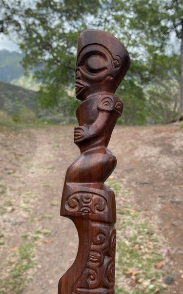 Tiki wall decoration ∿ 4 - Cannibal Art
