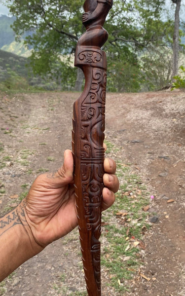 Tiki wall decoration ∿ 4 - Cannibal Art