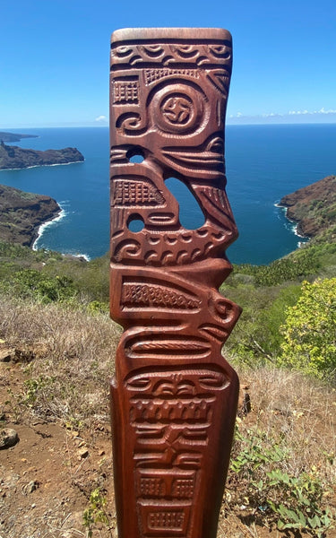 Tiki wall decoration ∿ 6 - Cannibal Art