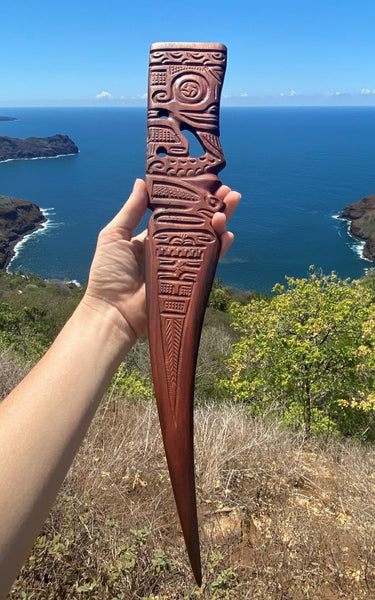 Tiki wall decoration ∿ 6 - Cannibal Art