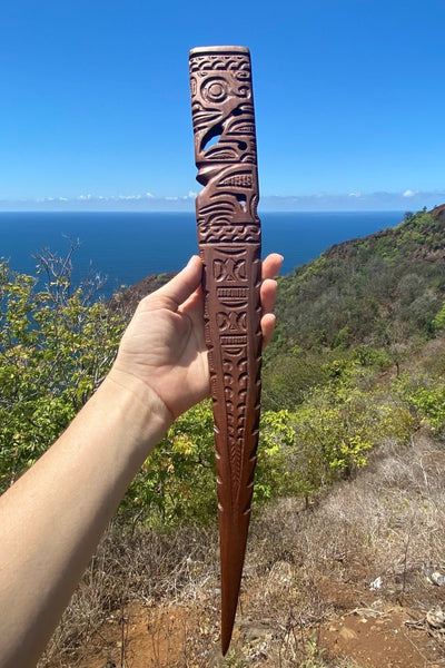 Tiki wall decoration ∿ 7 - Cannibal Art