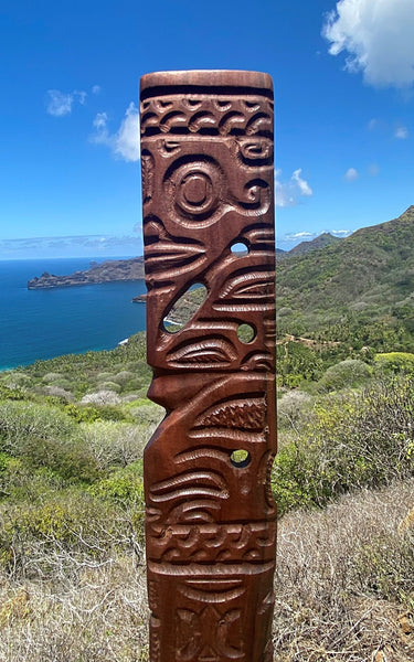 Tiki wall decoration ∿ 7 - Cannibal Art