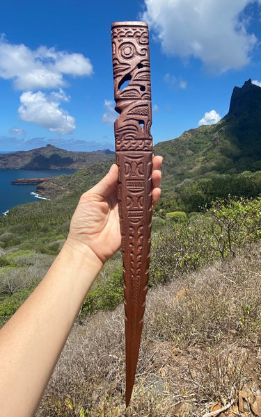 Tiki wall decoration ∿ 7 - Cannibal Art