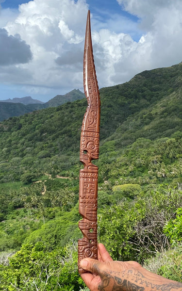 Tiki wall decoration ∿ 8 - Cannibal Art