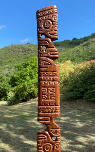 Tiki wall decoration ∿ 8 - Cannibal Art