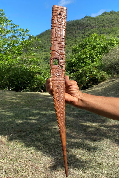 Tiki wall decoration ∿ 9 - Cannibal Art
