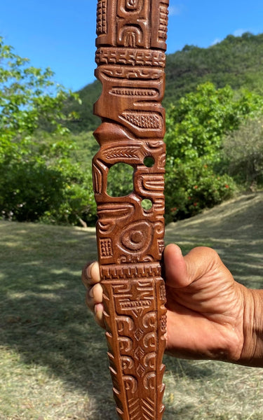 Tiki wall decoration ∿ 9 - Cannibal Art