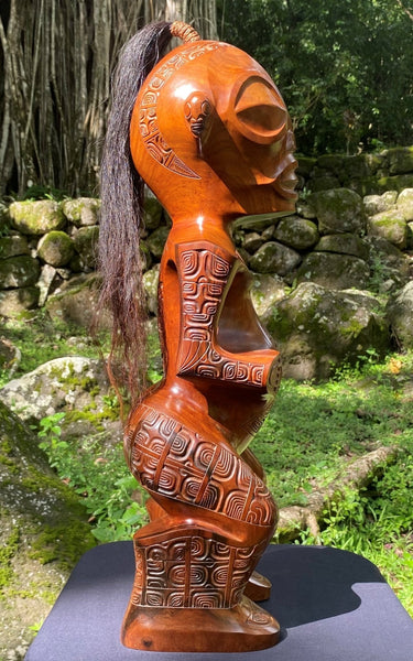 Tiki Warrior - Cannibal Art