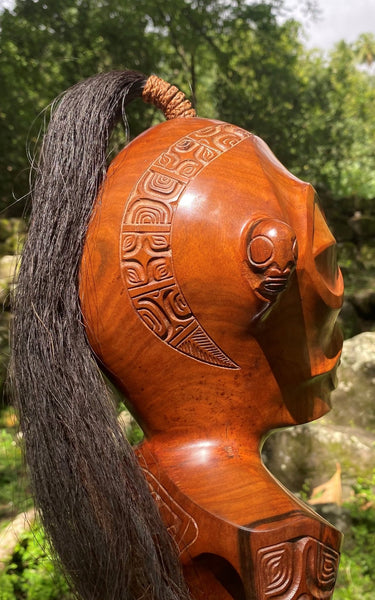 Tiki Warrior - Cannibal Art