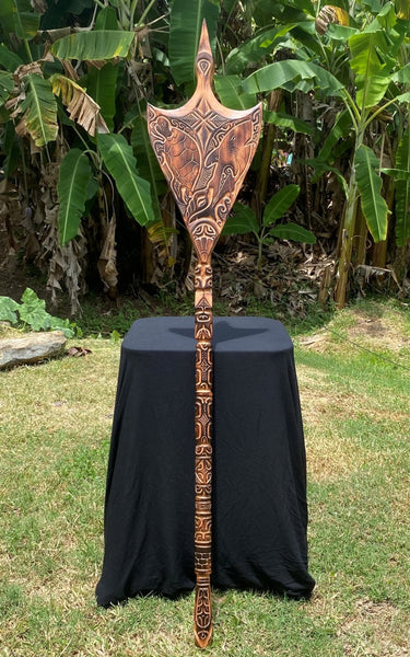 Traditional Canoe Paddle - Cannibal Art