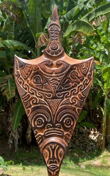 Traditional Canoe Paddle - Cannibal Art