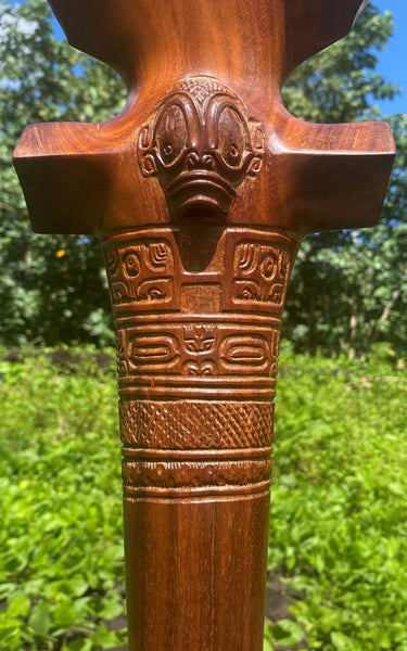 U'u (Marquesan war club) - Cannibal Art