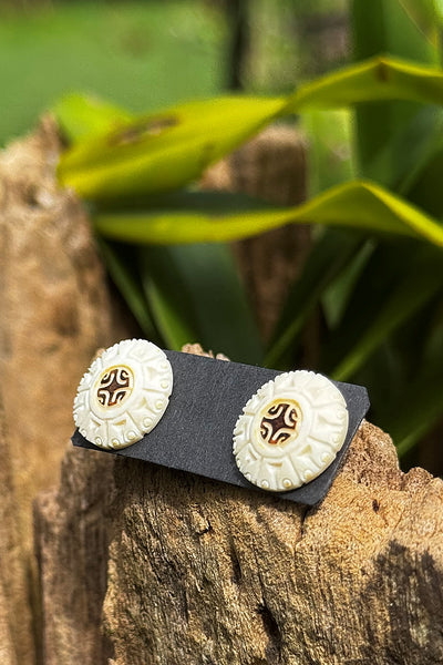 Marquesan Peka Earrings